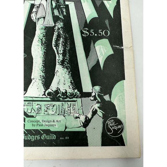 Judges Guild Dark Tower Fantasy Game Aid 1980 Advanced Dungeons & Dragons #88 - Picture 10 of 14